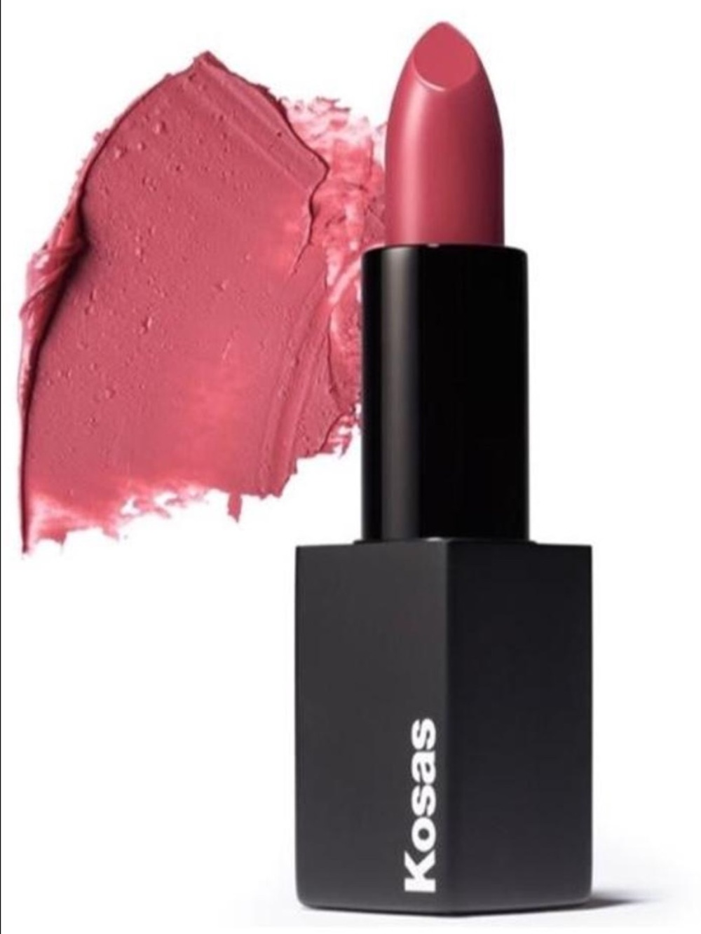 Kosas Satin Lipstick in ROSEWATER (Cool Sheer Pink) NEW! FULL SIZE!